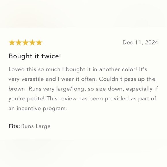 NWT Size XS  Anthropologie 100 Cotton Duster Shacket - Picture 13 of 16